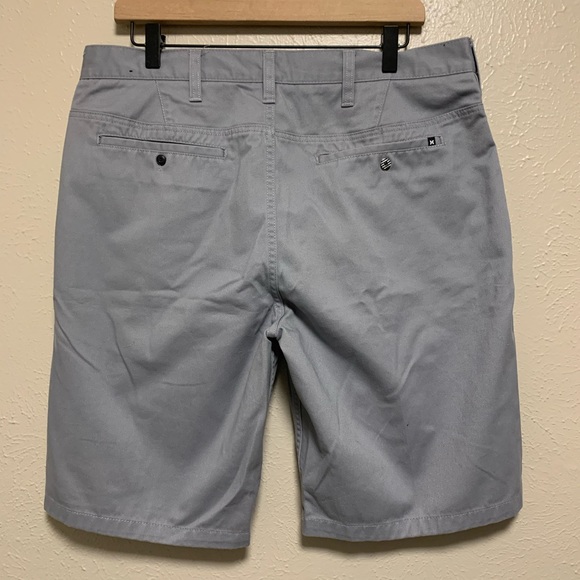 Hurley men’s flat front grey casual shorts - Picture 2 of 7
